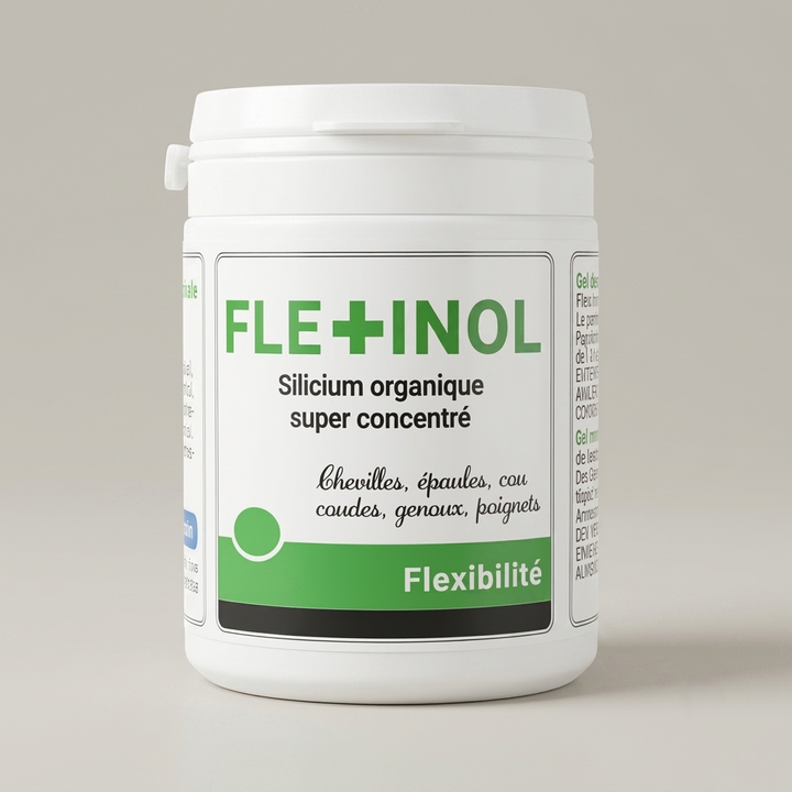 Flexinol Gel, Dose mit 250 ml Massagegel mit organischem Silizium